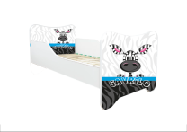ABC Beds Dečiji Krevet 160X80 cm  Zebra sa Imenom Vašeg Deteta