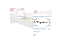 ABC Beds Dečiji Krevet 160X80 cm  Model Magdalena sa Imenom Vašeg Deteta