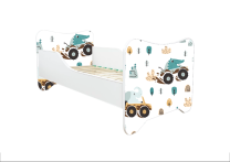 ABC Beds Dečiji Krevet 160X80 cm  Životinje na Kvadu