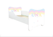 ABC Beds Dečiji Krevet 160X80 cm  Duga sa Imenom Vašeg Deteta