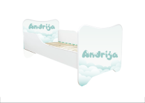 ABC Beds Dečiji Krevet 160X80 cm  Oblak sa Imenom Vašeg Deteta