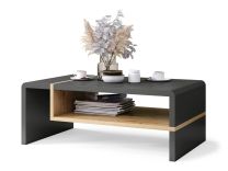 Klub sto FOLK Antracit Hrast Artisan