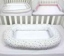 Jastuk gnezdo Tri drugara u Parizu Bela