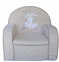 Foteljica Tri drugara u Parizu - Bež