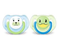 Avent Varalica Orthodontic 2/1 Zivotinje 6-18M (Kornjaca I Kuca)
