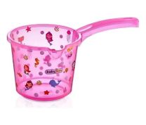 Babyjem Bokal Za Kupanje Beba - Pink Transparent