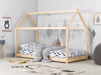 Krevet Kućica 190x90 Natur + POKLON