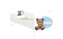 ABC Beds Dečiji Krevet 160X80 cm Meda sa Imenom Vašeg Deteta