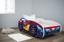 Dečiji Krevet 160X80Cm (Trkački Auto) Red Blue Car