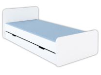 Krevet Alfa 200X90 Sa Fiokom+Dušek Beli